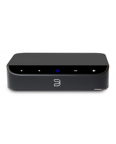 Bluesound NODE NANO siyah network player, kompakt ve modern tasarımlı.