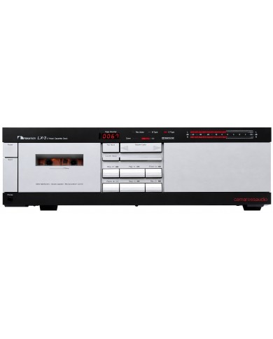 Nakamichi LX-3 Kaset Çalar: Gümüş, 2 Kafalı, Dijital Sayaçlı, Çift Kontrollü Vintage Ses Cihazı