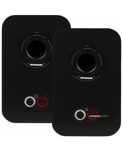 Q Acoustics 3030i Siyah Kitaplık Hoparlörleri Arka Bağlantı Terminali