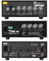 Naim NAC62 Preamp ve NAP90 Poweramp'in arkası