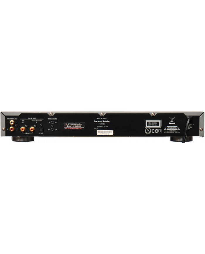 Harman Kardon HD970 CD Player DAC arka panel, analog ve dijital ses çıkışları