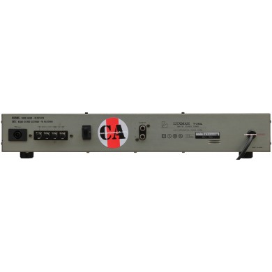 Luxman T-210L AM/FM stereo tuner arka panel bağlantıları.