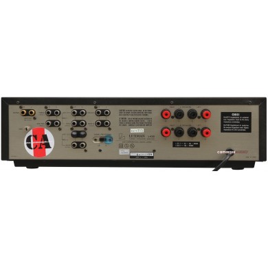 Luxman L-430 Stereo Integrated Amplifier arka bağlantı paneli