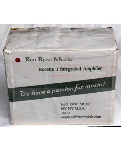 Red Rose Rosette One Reference Amp. Mark Levinson Orj.BOX Red Rose Rosette One Reference Amp. Mark Levinson Orj.BOX