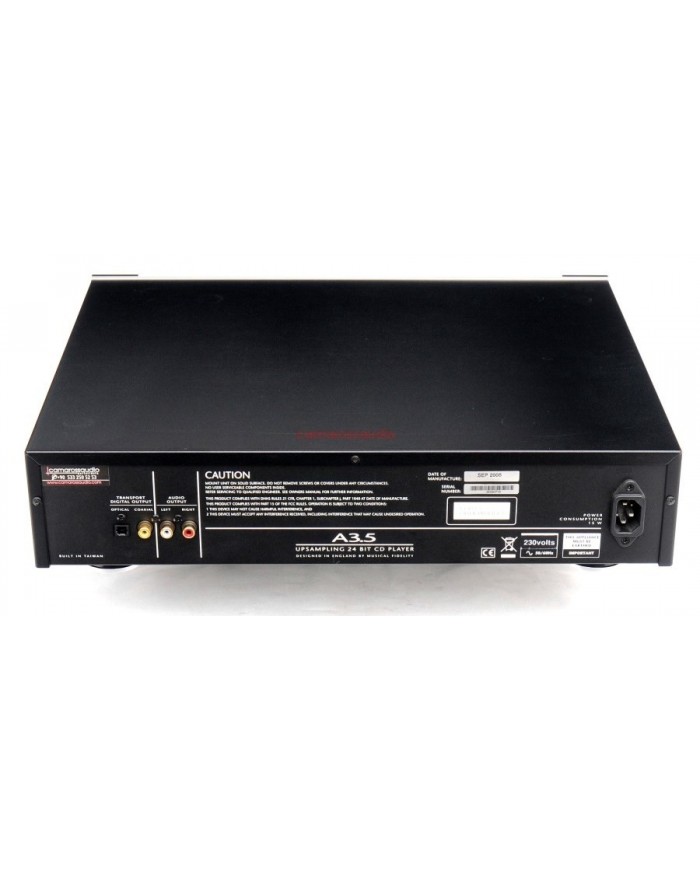 Musical Fidelity A 3.5 Amp. Cd Player