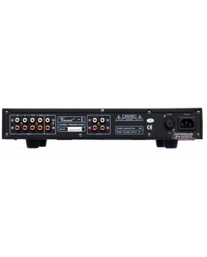 Vincent SA-31 Hybrid Stereo Preamplifier Vincent SA-31 Hybrid Stereo Preamplifier