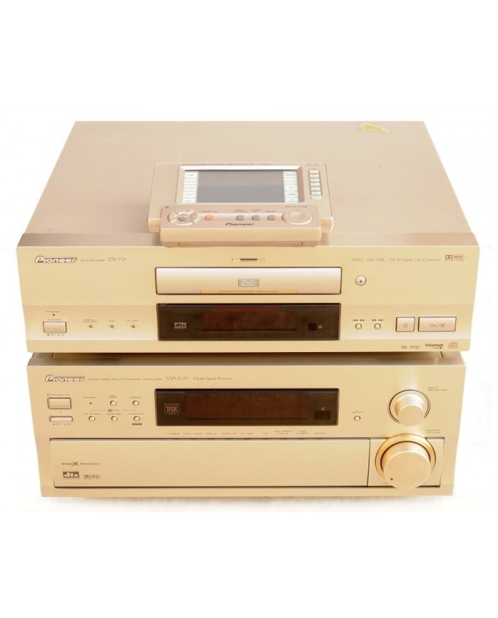 Pioneer VSA-E07 Amplifier DVD-717 Player