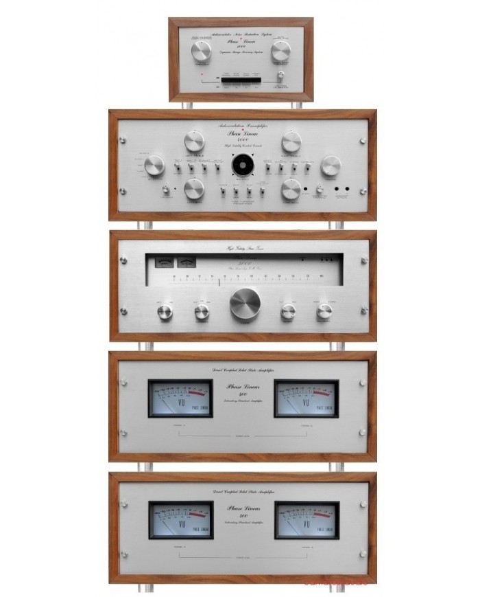 Phase Linear 400 Power 4000 Pre 1000 Noise R.