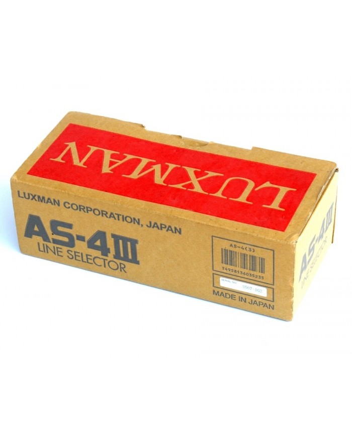 Luxman AS-4-III Line Selector NOS