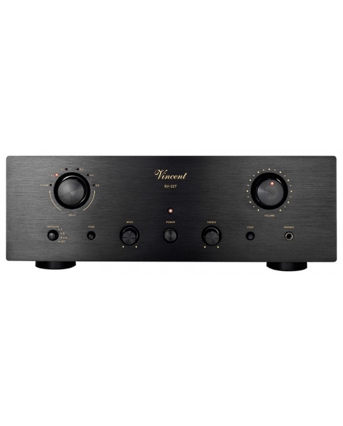 Vincent SV 227 Hybrid Stereo Integrated Amp. Black