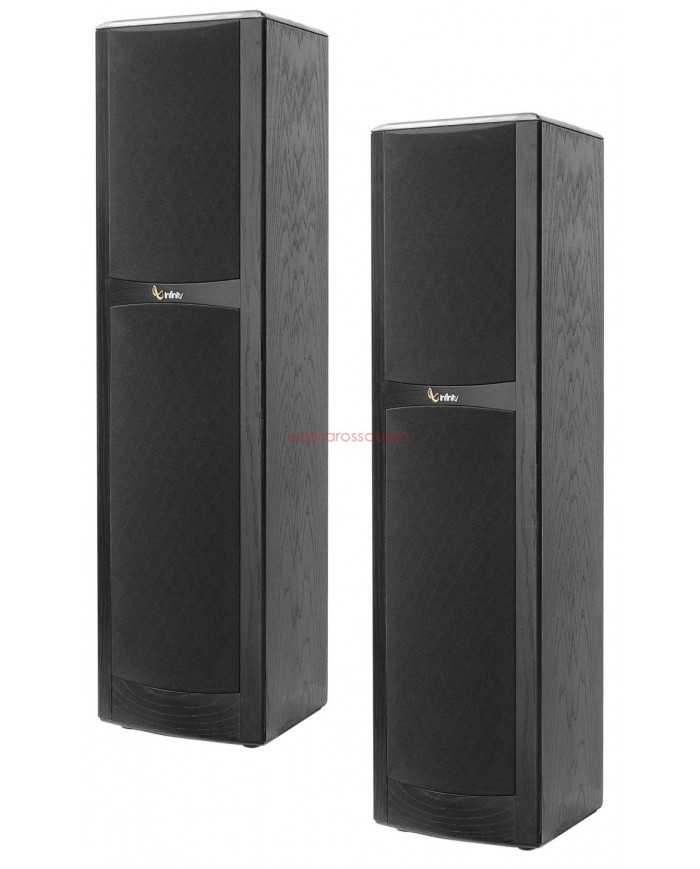 Infinity Kappa 70 Siyah Ahşap Kaplama Tower Hoparlörler