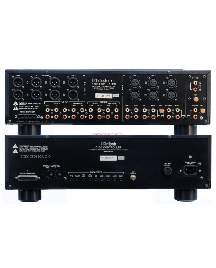 McIntosh MC-501 Power C-100 Preamp UR12 Remote
