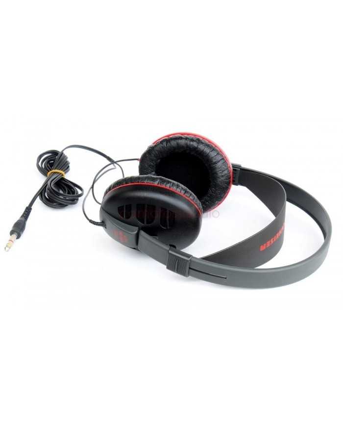 Sennheiser HD520 siyah kırmızı kulaküstü kulaklık