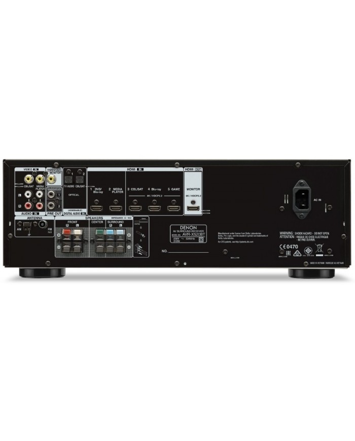 Denon AVR-X520BT Bluetooth 4K Ultra