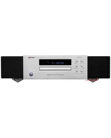 Advance Acoustic MCD-403 CD player, gümüş renk, yüksek hassasiyetli transport.