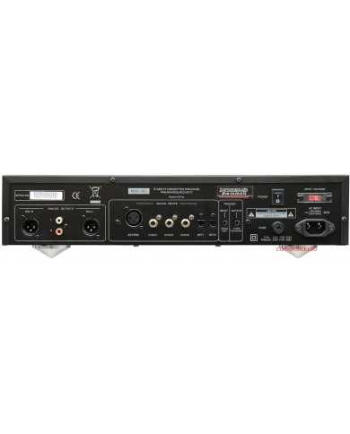Advance Acoustic MDA-503 siyah ses cihazı, analog ve dijital girişler.