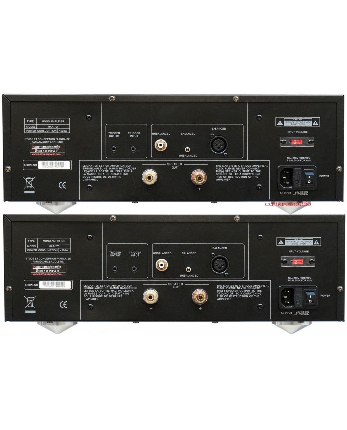 Advance Acoustic 403 503 506 705