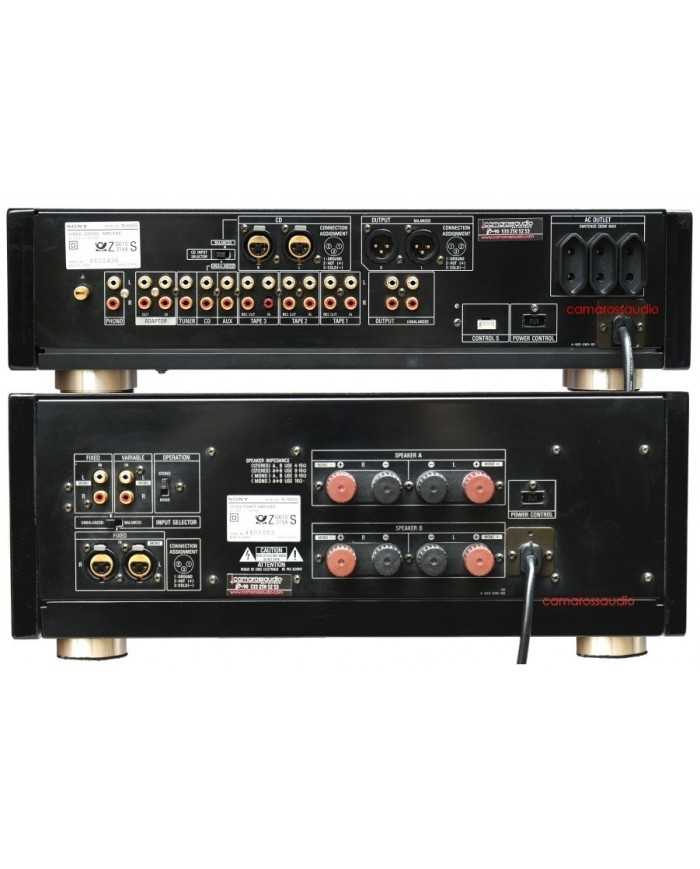 SONY TA-E80ES Pre TA-N80ES Power Amplifier: Arka Bağlantı Görünümü