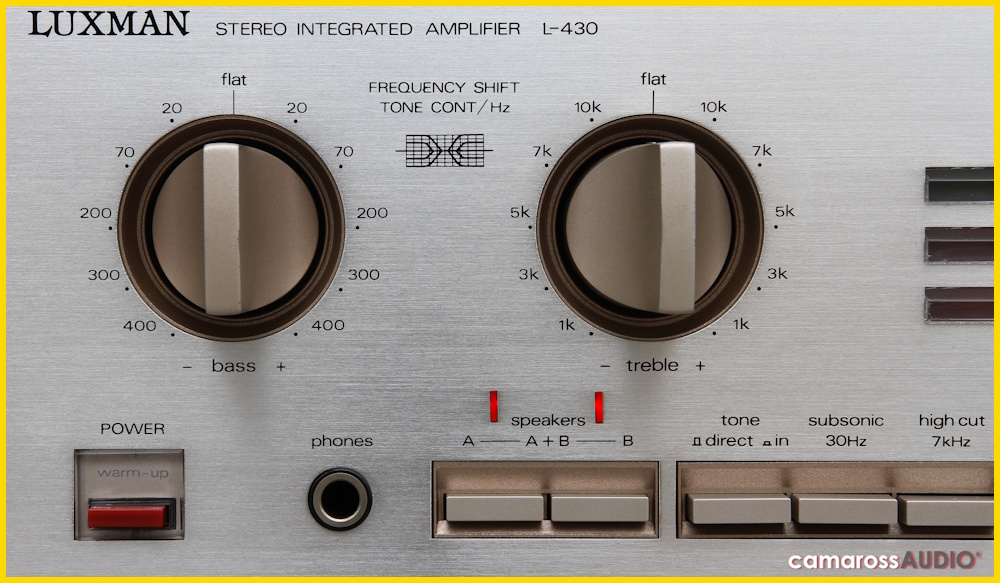 LUXMAN L430 spec