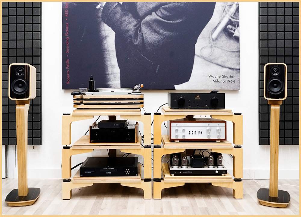 Audel Sonika SE hoparlörlü premium hifi ses sistemi kurulumu.