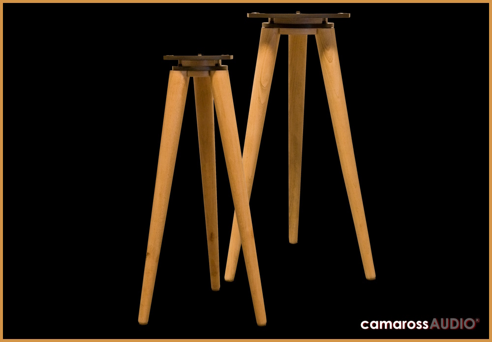 Audel U-Tripod ahşap hoparlör standı (iki adet)