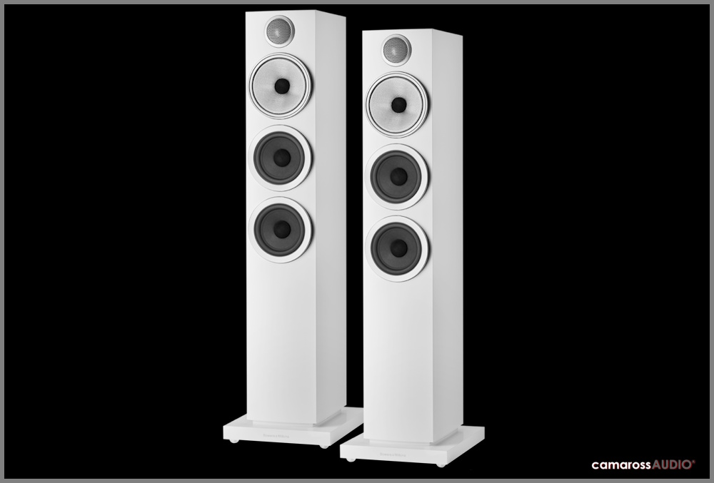 Bowers & Wilkins 704 S3 Beyaz Kule Tipi Hoparlör İkili Seti