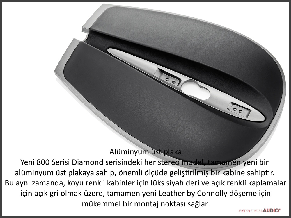 Bowers & Wilkins 804 D4 detaylar üst taraf