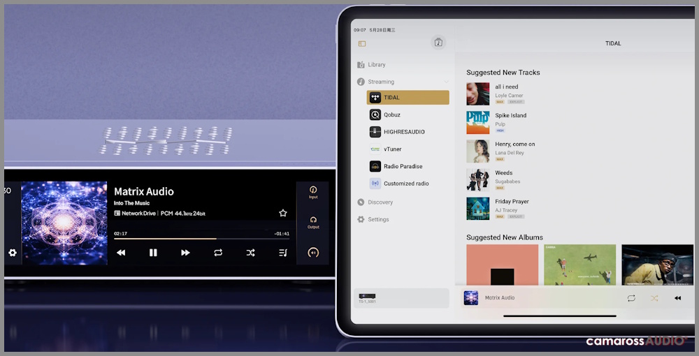 matrix audio ts-1 music streamer