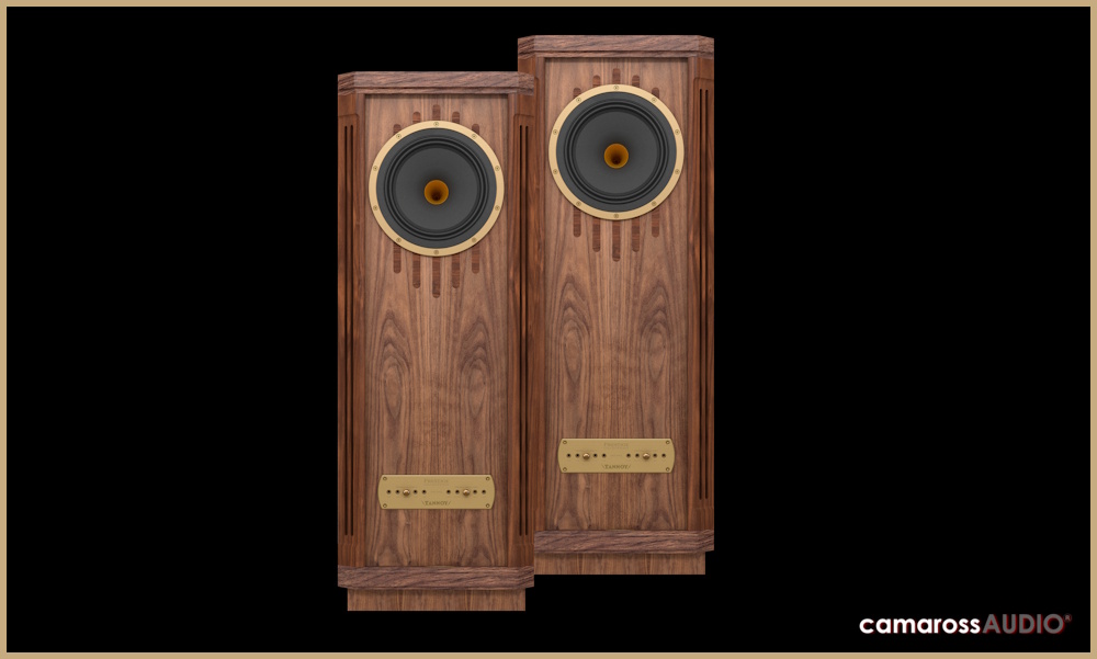 Tannoy KENSINGTON GR-OW ahşap kaplama hoparlör çifti, vintage tasarım