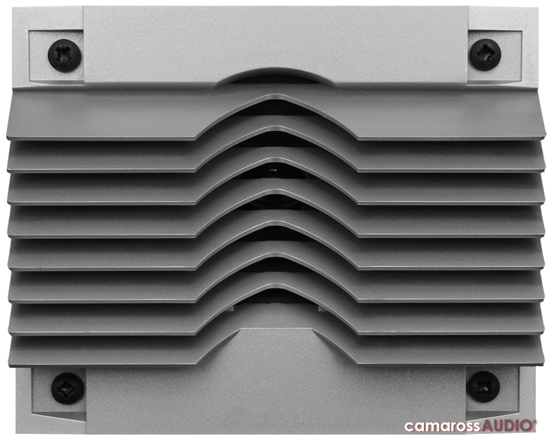Pioneer CS-999 amplifikatör soğutucu bloğu detaylı görünümü.