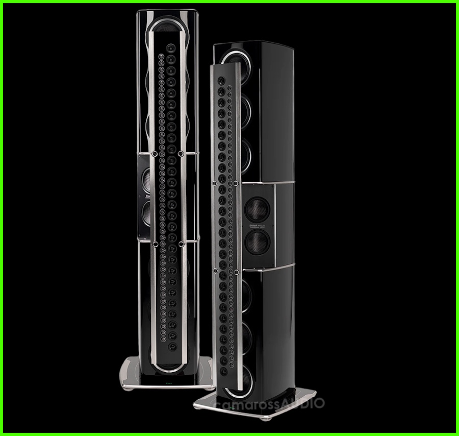 McIntosh XRT2.1K Kule Tipi Hoparlör Takımı Siyah Parlak