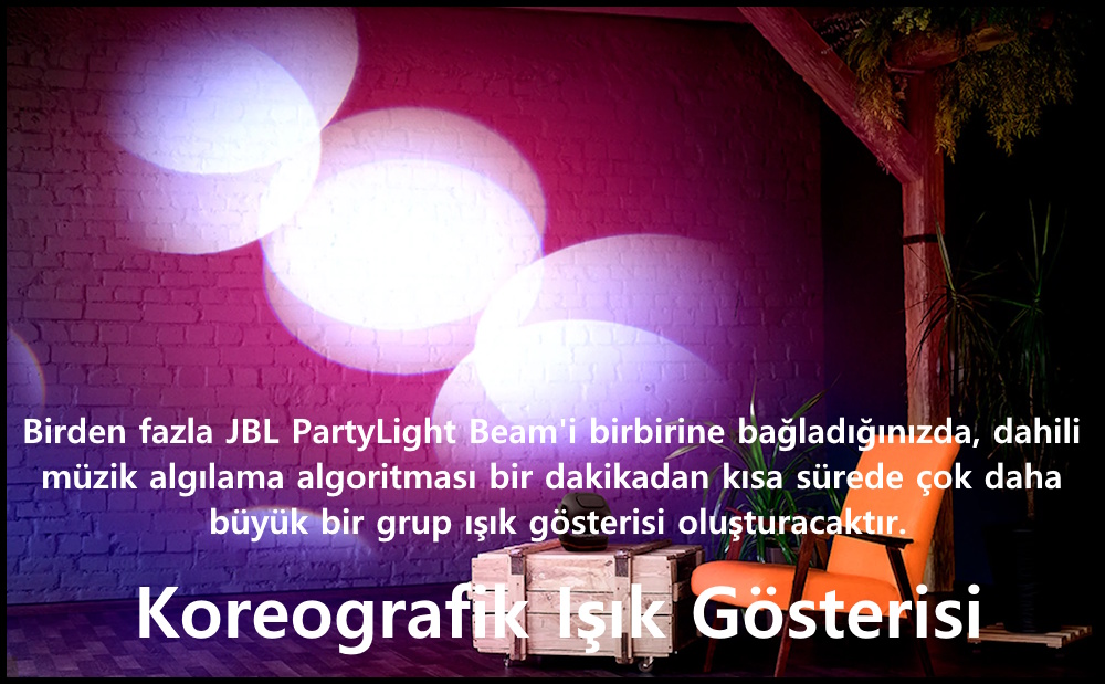 JBL PartyLight Beam