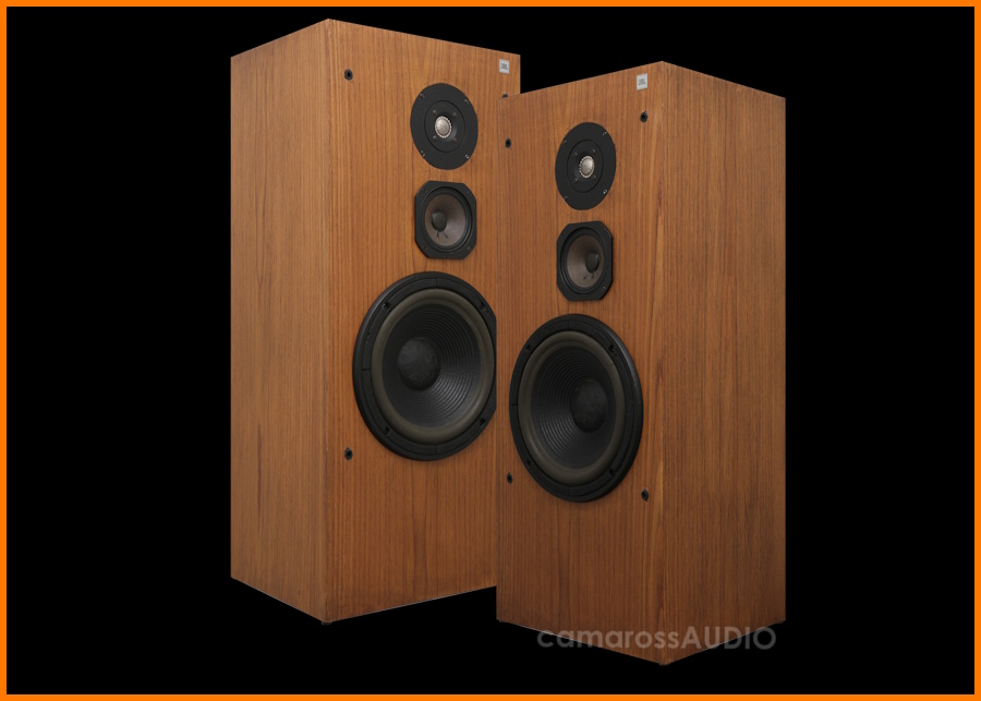 JBL L80T vintage ahşap kaplama hoparlör çifti