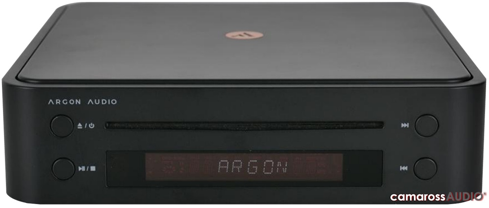 Argon Audio CD1 siyah renkli, ön panel görüntüsü, CD çalar.